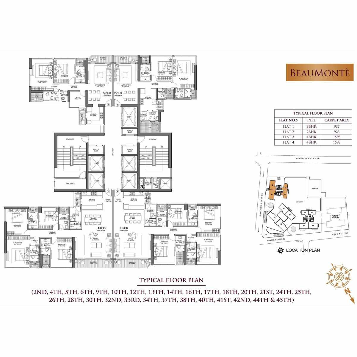 Sheth-Beaumonte-Tower-A-Floor-Plan