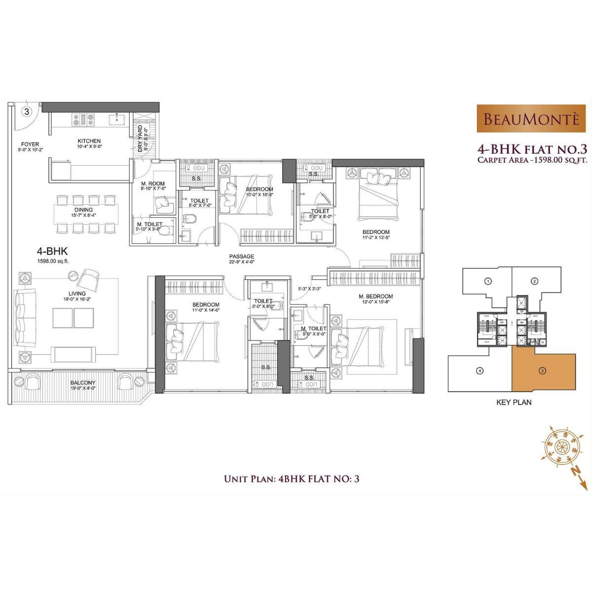 Sheth-Beaumonte-Tower-A-Floor-Plan-4-BHK-1598-sqft-Unit-3